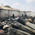 Pabrik Furniture di Mojokerto Habis Terbakar