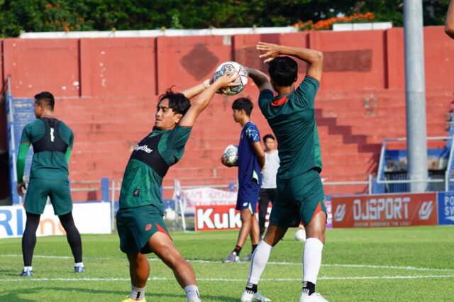 Latihan Jelang Lawan Arema, Persik Kediri Fokus Kembalikan Kebugaran Fisik