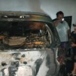 Diduga Korsleting Listrik, Mobil dan Motor di Situbondo Hangus Terbakar
