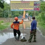 Dua Lokasi Jasa Perahu Penyeberangan di Kediri Ditutup, Akses Jalan Terendam Air