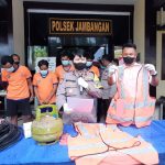 Komplotan Spesialis Pencuri Kabel Twisted di Surabaya Diringkus Polisi