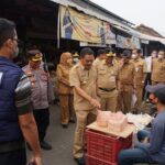 Wabup Jombang Monitoring Harga Pokok Pangan di Pasar Tradisional