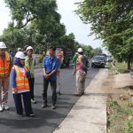 Bupati Jombang Meninjau Proyek Fisik Infrastruktur Jalan Peterongan-Sumobito