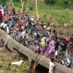 Tradisi Asatan, Ribuan Warga Situbondo Berebut Ikan di Sungai yang Dikeringkan