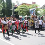 53 Regu Semarakan Lomba Gerak Jalan Indah di Kabupaten Jombang