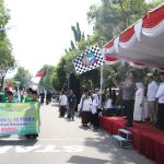 Gerak Jalan dan Kirab Santri di Kabupaten Jombang Mempererat Tali Silaturahmi