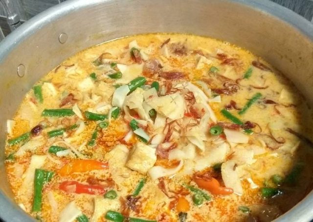 Lodeh Rebung Hijau Menu Makan Malam, Ini Resep dan Cara Membuatnya