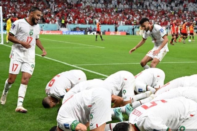 Piala Dunia 2022: Maroko Pecundangi Tim Peringkat Dua FIFA
