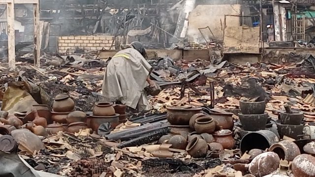 Akibat Kebakaran Pasar Kesamben Blitar, 300 Lebih Kios Pedagang Ludes