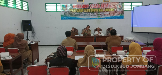 Tingkatkan Kepedulian Siswa, Disdikbud Jombang Gelar Workshop Cagar Budaya