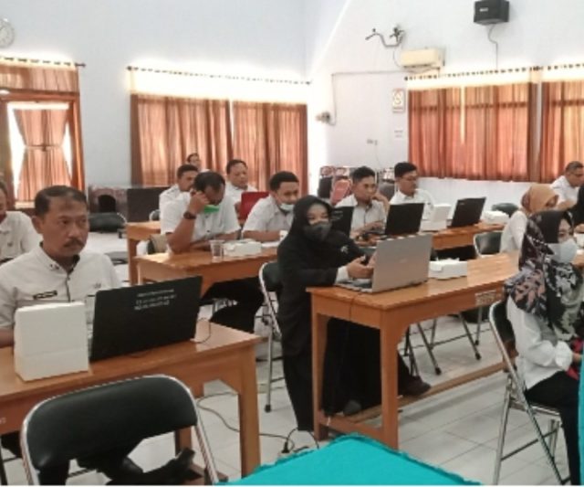 Jadi Tombak Verifikasi, Disdikbud Jombang Gelar Sosialisasi SKP ke 46 Pengelola Kepegawaian