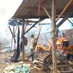 Gudang Mebel dan Rumah di Kota Pasuruan Terbakar
