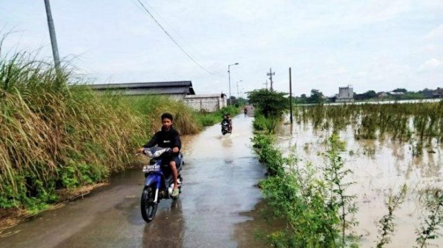 Akibat Luapan Sungai, Sejumlah Wilayah Kabupaten Mojokerto Banjir