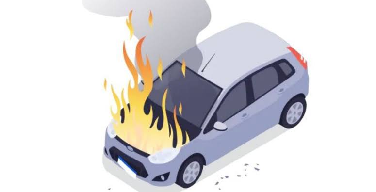 Mobil Terios Warga Probolinggo Dibakar OTK