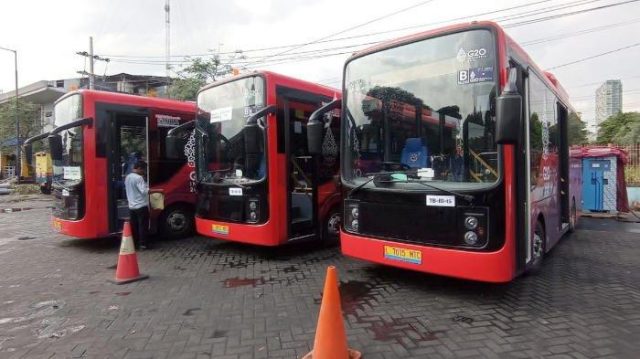 Gegara Masalah Baterai, 13 Bus Listrik Surabaya Berhenti Beroperasi