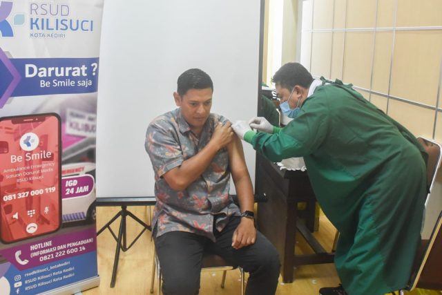 Wali Kota Kediri Imbau Masyarakat Booster Kedua Vaksin Covid-19
