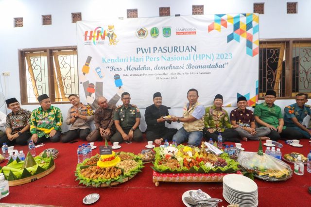 Hari Pers Nasional Ke-77, PWI Pasuruan Gelar Kenduri dan Donor Darah