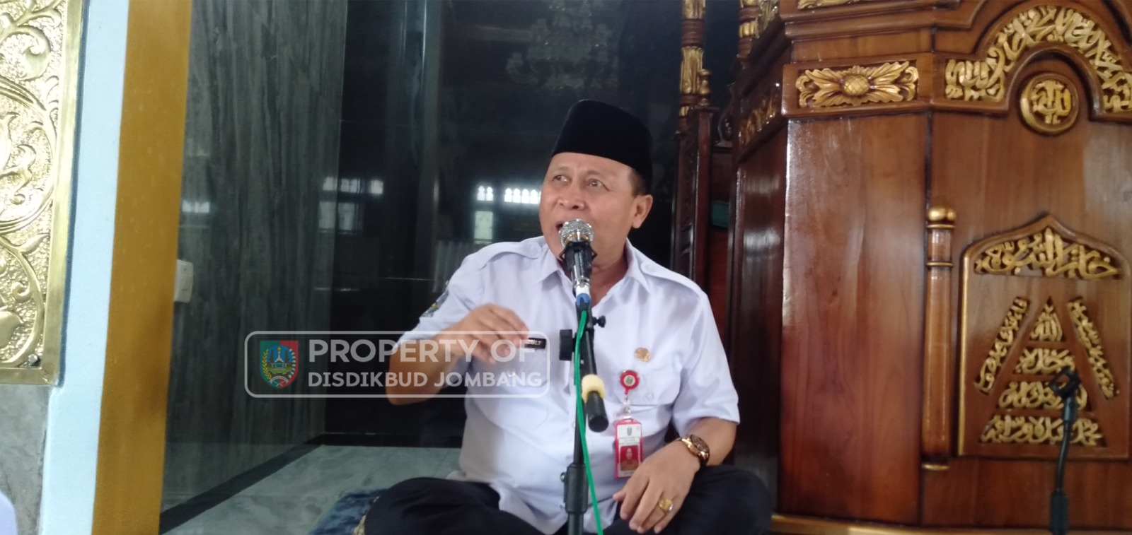 Staf Ahli Gubernur Jatim Kunjungi Disdikbud Jombang, Sampaikan Empat Hal Ini