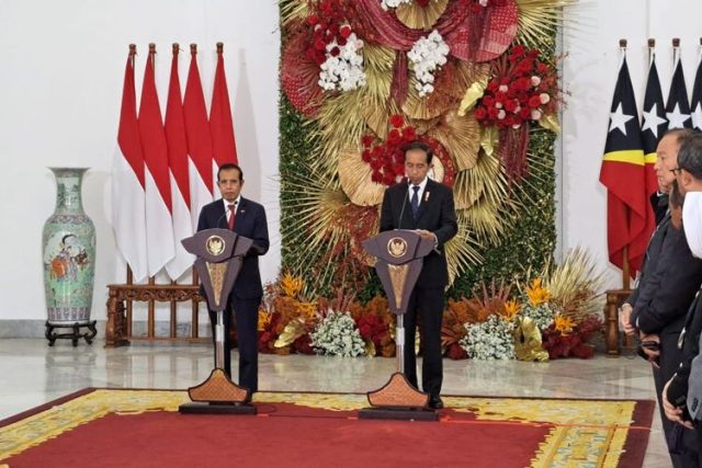 PM Taur Matan Ruak Ucapkan Terima Kasih ke Presiden Joko Widodo