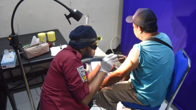 Hapus Tatto Gratis di Polres Bondowoso, Ini Syaratnya