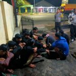 Razia Perang Petasan, Polisi di Situbondo Mengamankan Belasan Pemuda