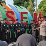 Antisipasi Bentrokan, Polisi di Situbondo Kawal Ratusan Pendekar Pagar Nusa