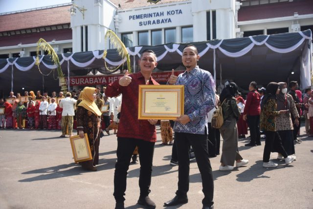 PT Gudang Garam Kediri, Pemenang Parade Budaya dan Pawai Bunga Surabaya Vaganza 2023