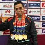 Tatok Sumbang 3 Medali Emas dan 1 Perak di Ajang Asean Para Games 2023 di Kamboja