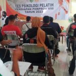 Puluhan Pelatih Cabor Kabupaten Kediri Ikuti Tes Psikologi