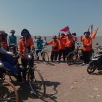 HUT ke 14, PPSO Jombang Gowes Tour ke Kenjeran Surabaya