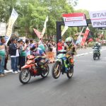 Antisipasi Balap Liar, Kapolres Bondowoso Gelar Road Race