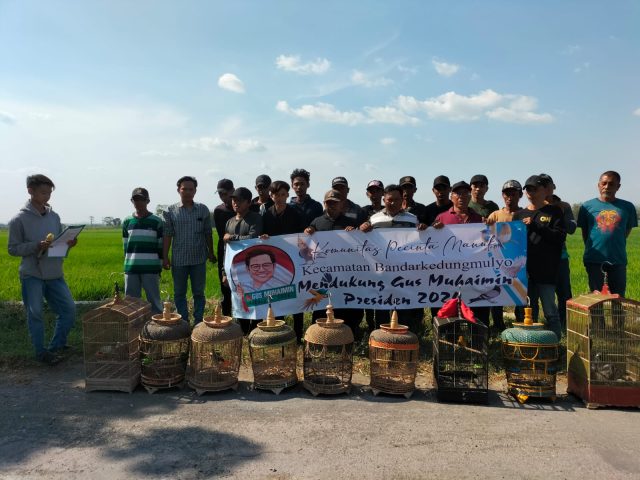 Komunitas Pecinta Burung Jombang Siap Menangkan Cak Imin di Pemilu 2024