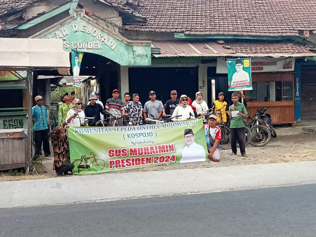 Dukungan untuk Cak Imin Terus Berdatangan, Kali Ini dari Komunitas Sepeda Onthel