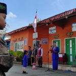 Peringati HUT RI Puluhan Anak PAUD di Kediri Gelar Upacara Berpakaian Adat