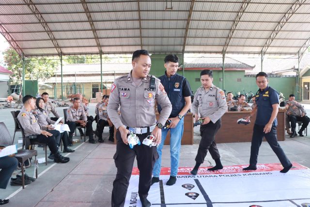 Siap Amankan Pemilu 2024, Polres Kediri Gelar Gladi Posko dan TFG