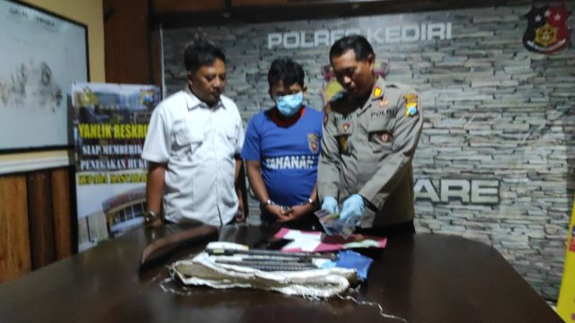 Spesialis Pencurian Rumah dan Cafe Antar Kota Ditangkap Unit Polsek Pare Kediri