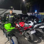 Akan Digunakan Balap Liar, Puluhan Motor Diamankan Satlantas Polres Kediri