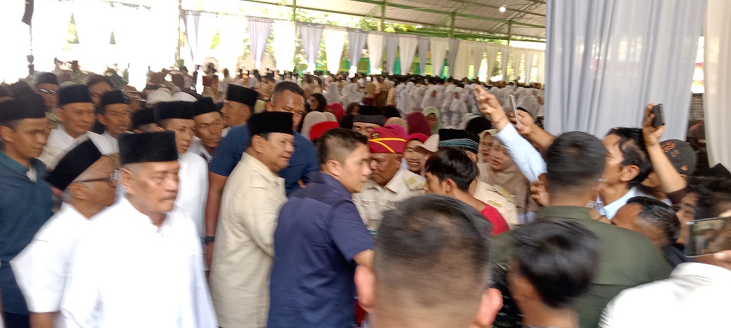 Di Ponpes Sunan Drajad Lamongan, Prabowo Subianto: Hilangkan Korupsi, Jangan Pilih Maling