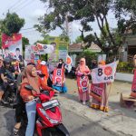 DPD PKS Kediri Gelar Kampanye Flashmob Janjikan Pangan Murah Lapker Gampang