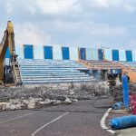 Stadion Surajaya Markas Persela Lamongan Dibongkar 