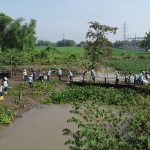 Peduli Lingkungan, PT CJI Ploso Jombang, Gelar Aksi Bersih-Bersih Sungai