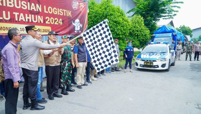 KPU Lamongan Distribusi Logistik Pemilu 2024