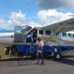 Pesawat Asian One Air Ditembak OTK di Papua Tengah