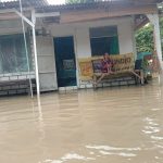Dua Pasutri Lansia Lamongan Bertahan Hidup di Tengah Banjir Luapan Bengawan Solo