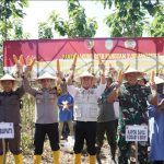 Dukung Ketahanan Pangan Nasional, Pj Bupati Nganjuk Panen Raya Jagung bersama Kodam V/Brawijaya