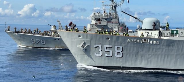 Latihan di Laut Natuna Utara, TNI AL Kerahkan 3 Kapal Perang Korvet