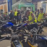 Polres Kediri Kota Amankan Puluhan Motor Diduga Digunakan Balap Liar