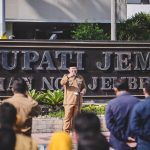 Bupati Jember Pimpin Apel Upacara Hari Raya Idul Fitri 1445 Hijriyah