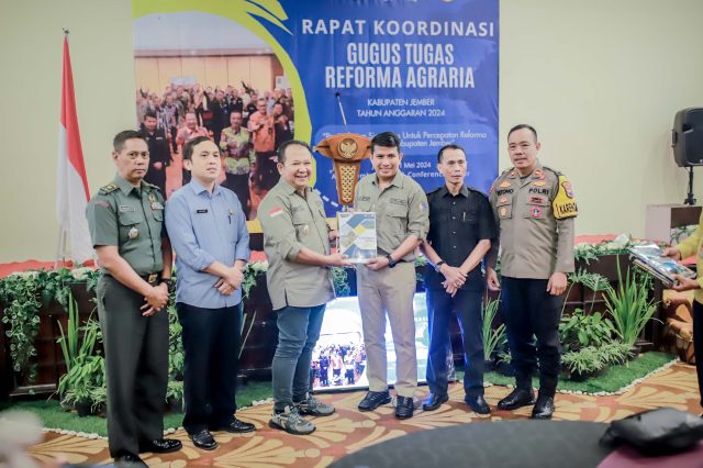 Ikuti Rakor GTRA 2024, Bupati Jember Dorong Percepatan Redistribusi Tanah