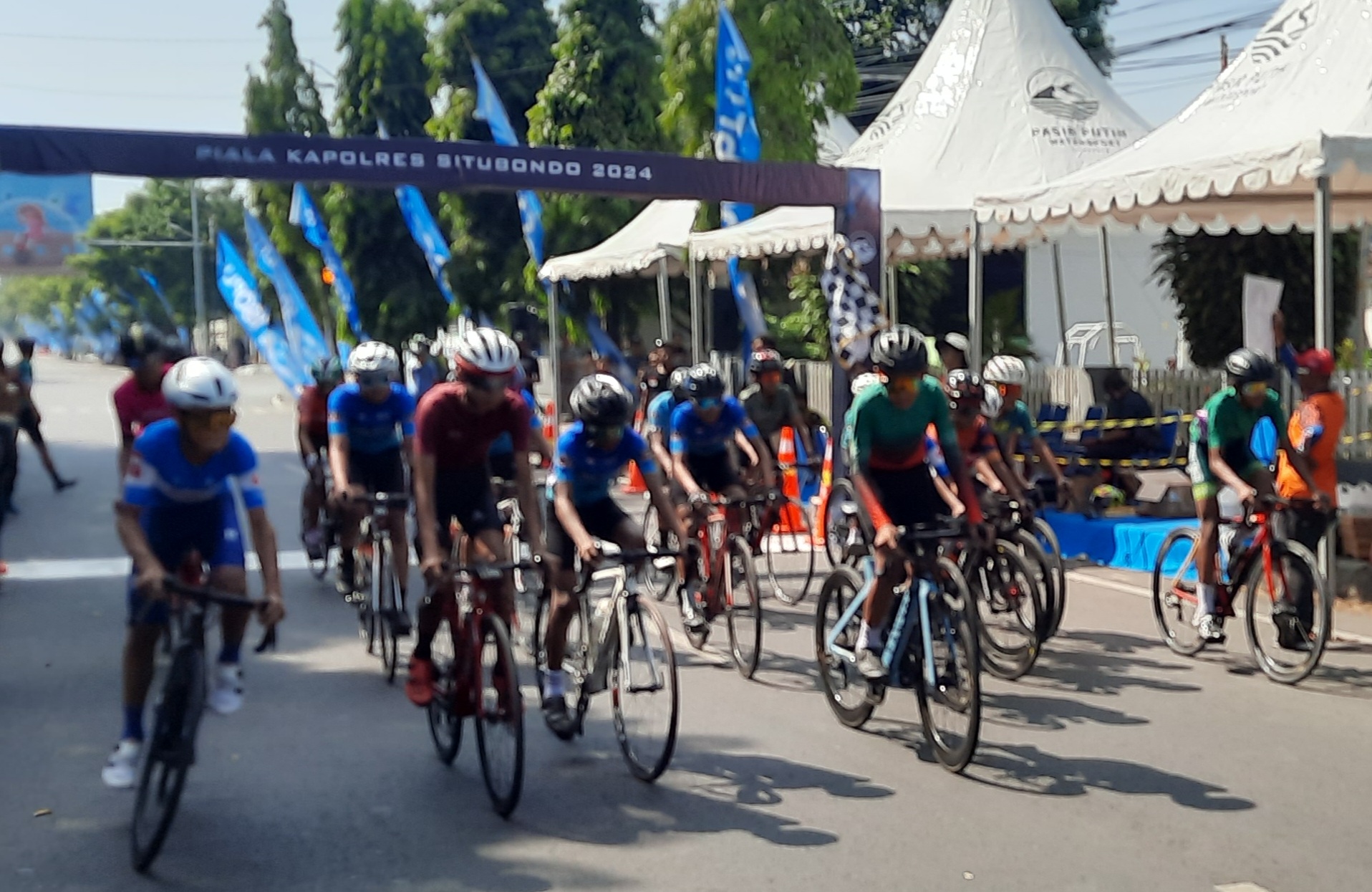 Ratusan Pembalap Ikuti Criterium Race Bhayangkara ke-78 